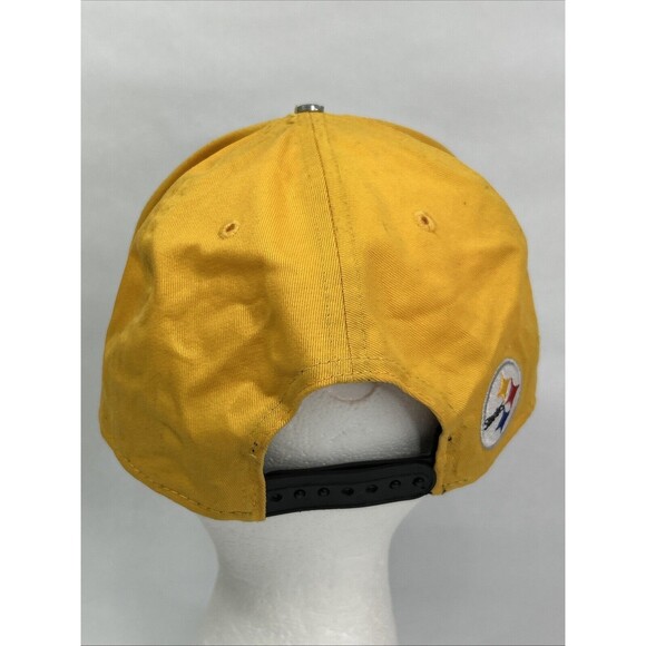 New Era Pittsburgh Steelers Embroidery 9FIFTY Snapback Adjustable Hat Cap READ - Picture 11 of 13